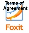 Terms of Agreement form